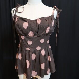 Carmen Says Polka Dot Top